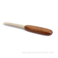 Upscale Wooden Handle Metal Pet Nail File